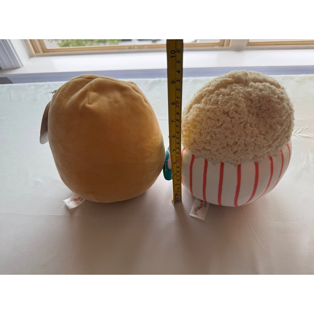 Squishmallow Brand, Pop Tart & Popcorn Stuffed Animals, Comfort Toys For Kids - Picture 8 of 10